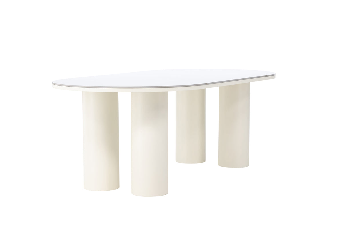 Dining Table Kalani - with sturdy construction in a high-quality look