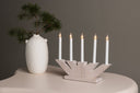 Weihnachtsbeleuchtung Alvra - stimmungsvoller Adventskerzenhalter