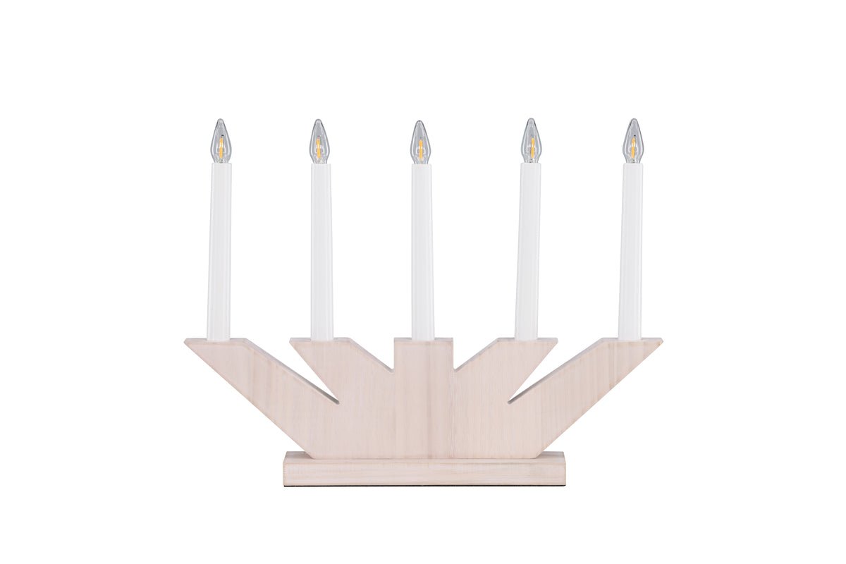 Chrëschtdekoratioun Alvra - stëmmungsvollen Adventskerzenhalter