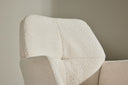 Ensemble de 2 chaises Marko faciles d'entretien en Marron ou Blanc