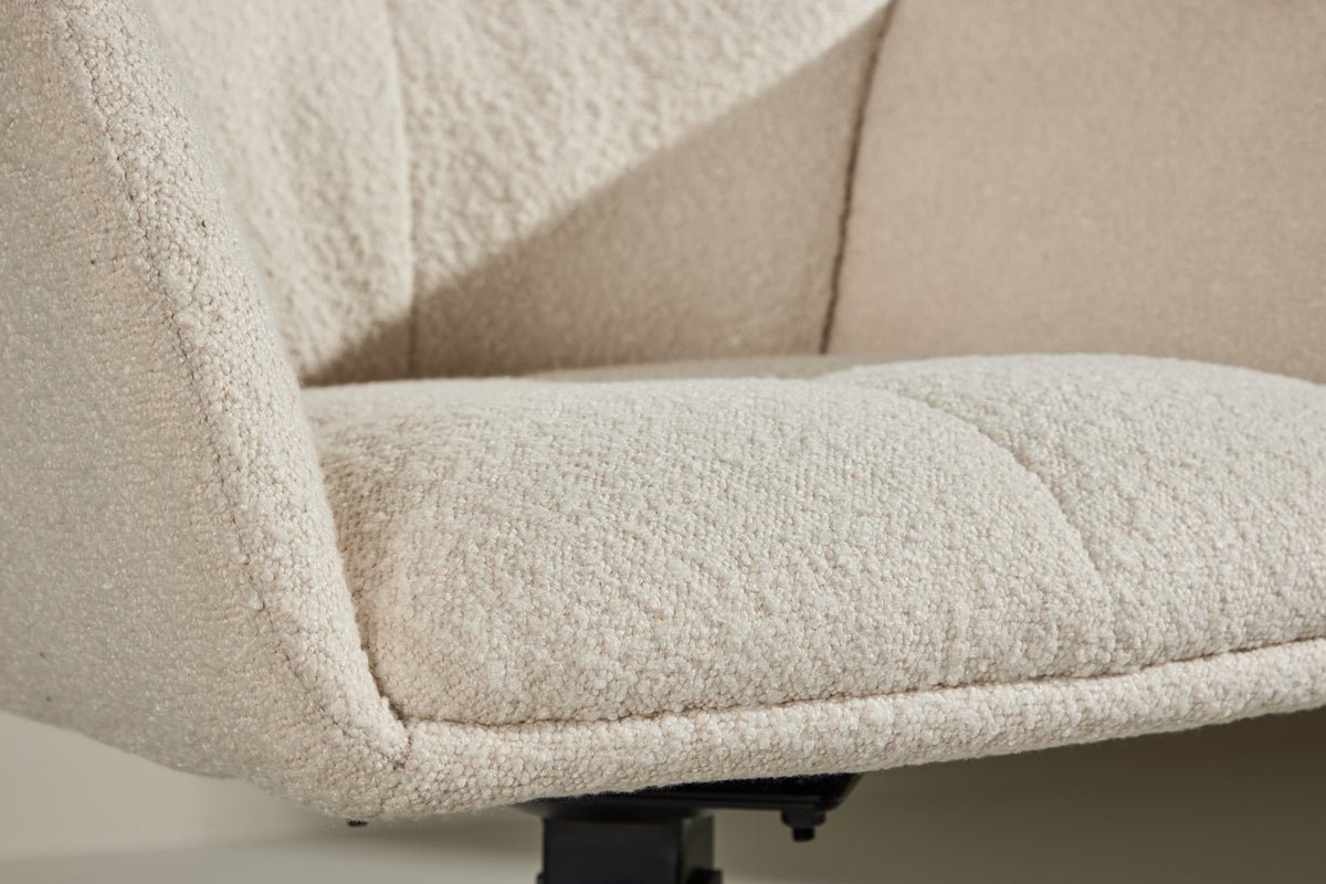 Ensemble de 2 chaises Marko faciles d'entretien en Marron ou Blanc