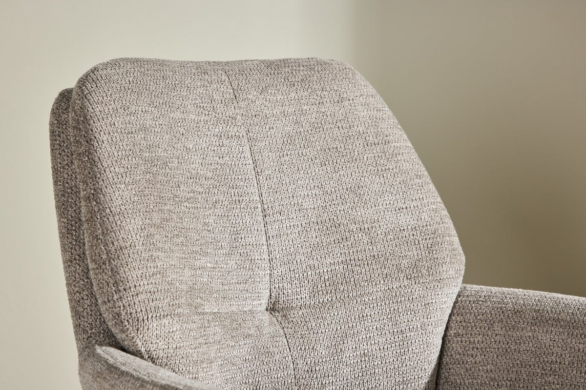 Ensemble de 2 chaises Marko faciles d'entretien en Marron ou Blanc