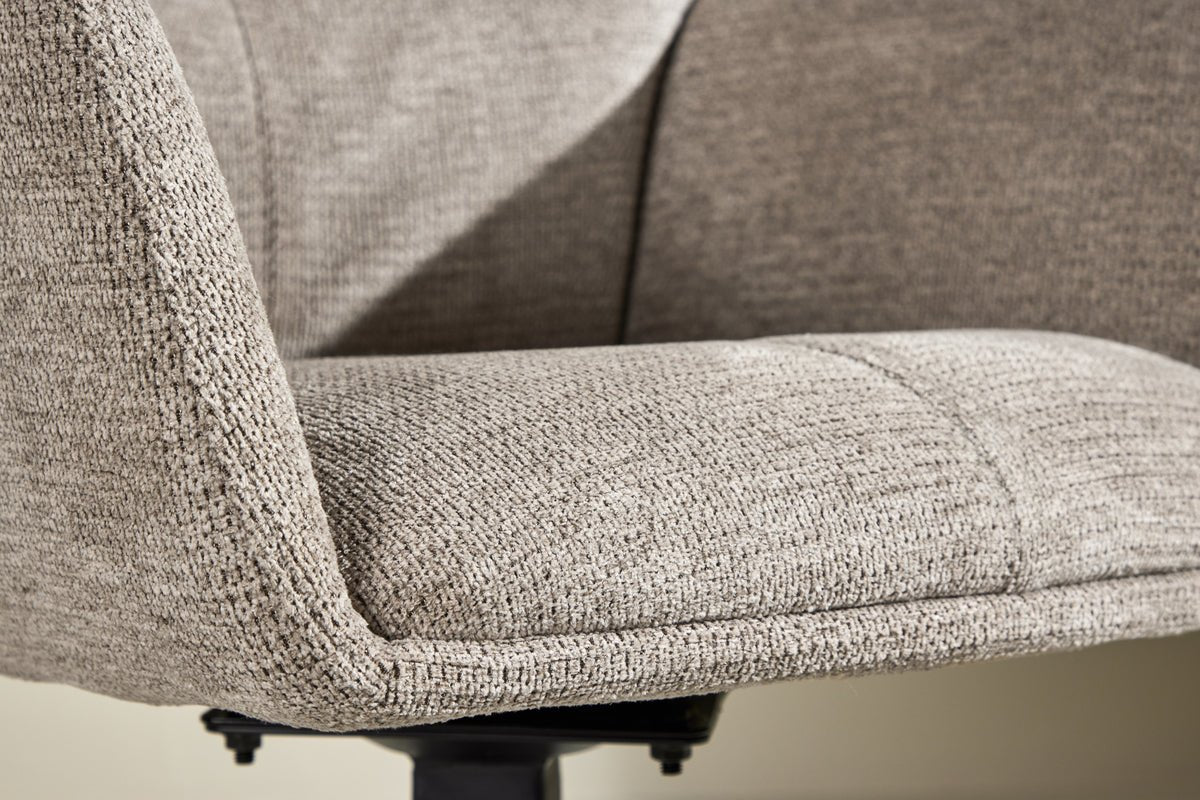 Ensemble de 2 chaises Marko faciles d'entretien en Marron ou Blanc