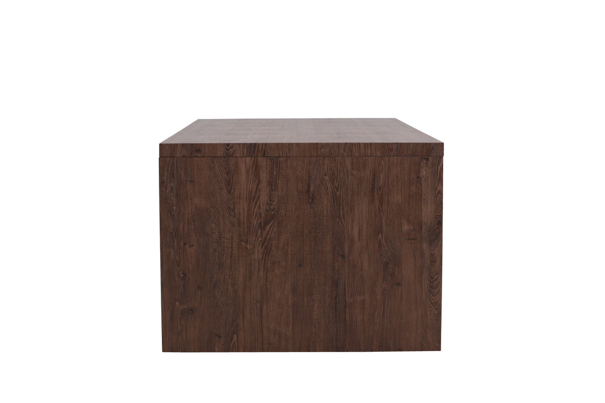 Dining table Noosa - a rectangular dining table in a soft mocha tone