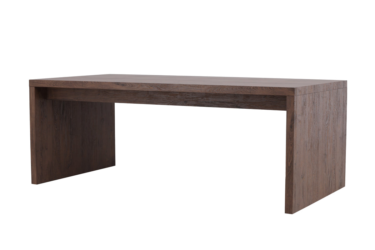 Dining table Noosa - a rectangular dining table in a soft mocha tone