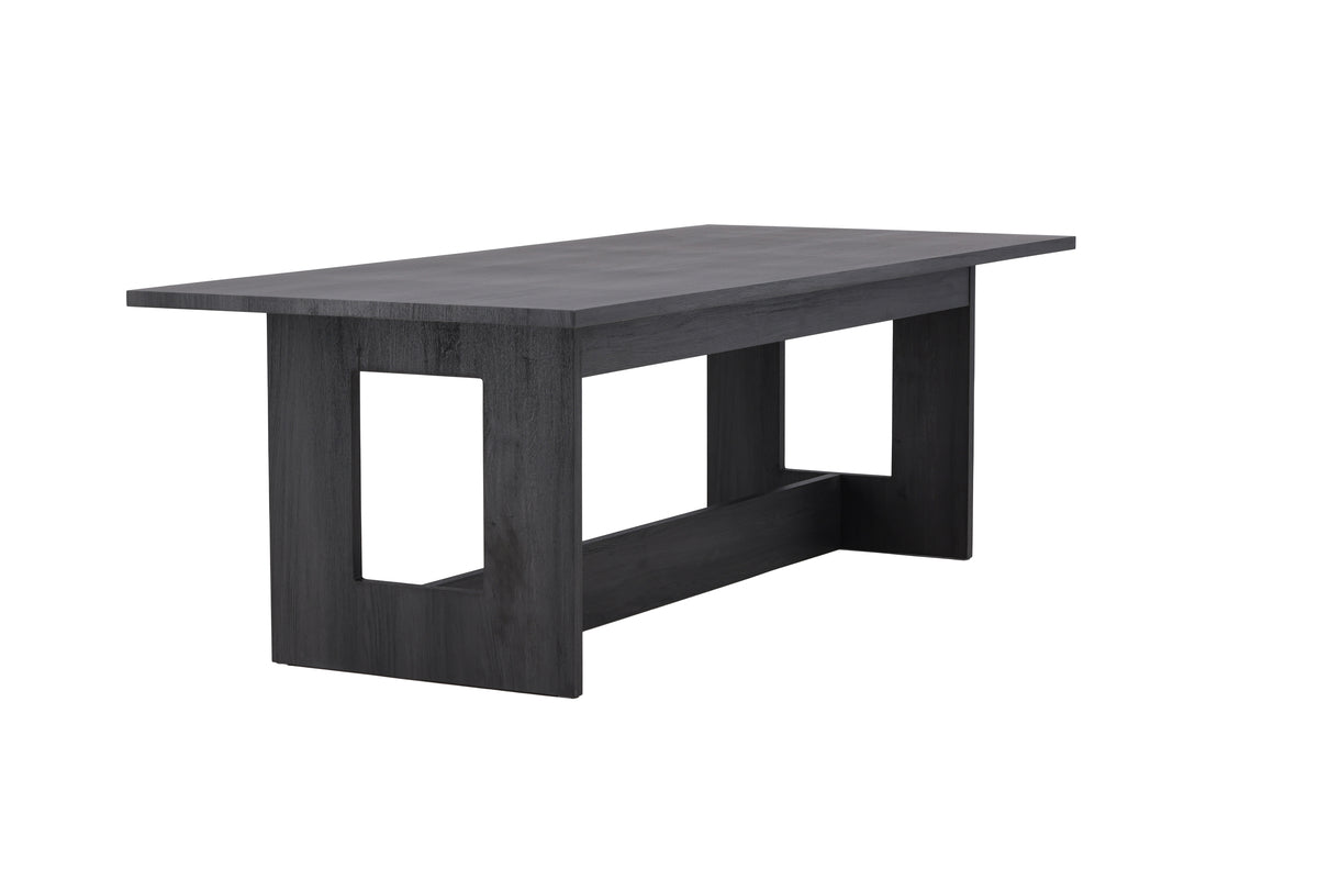 Dining table Tully - a rectangular dining table in elegant Black