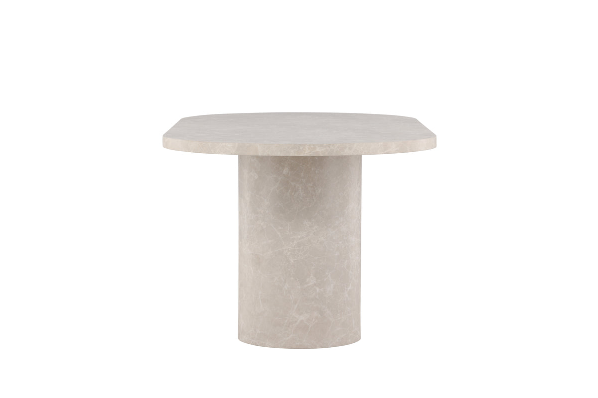 Dining table Cielo - in a simple design with an elegant marble look