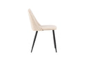 2-piece set - Chair Liora made of soft polyester velvet