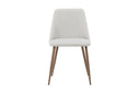2-piece set - Chair Liora made of soft polyester velvet