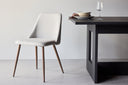 2-piece set - Chair Liora made of soft polyester velvet