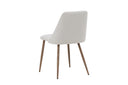 2-piece set - Chair Liora made of soft polyester velvet