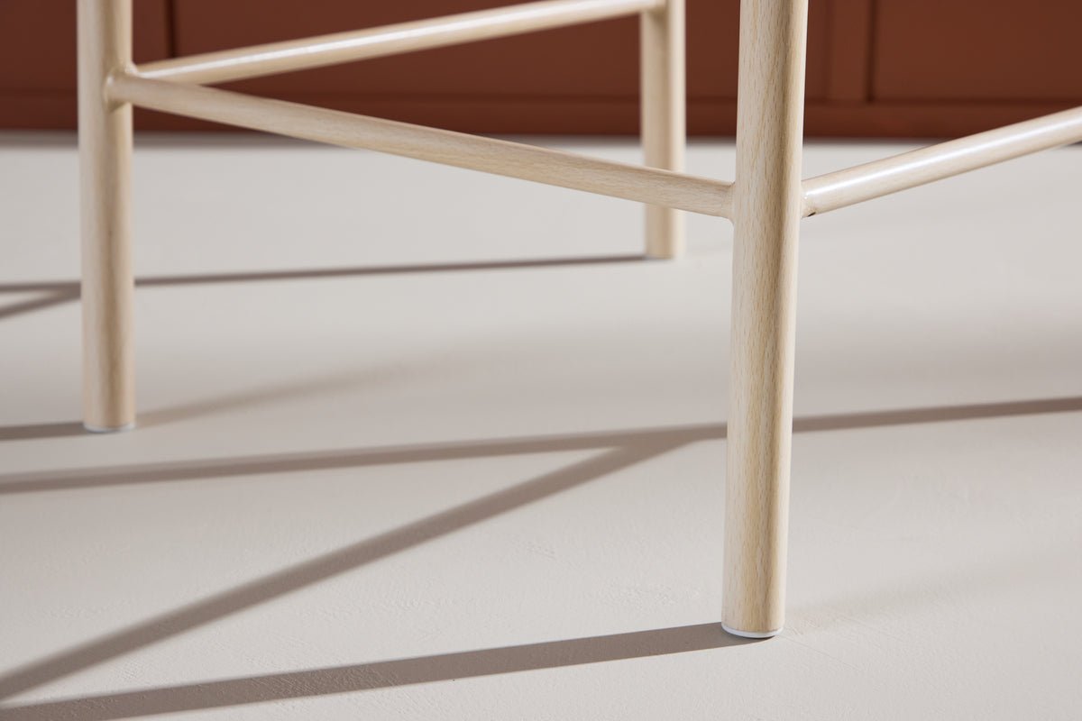 Tabouret de bar Savannah - avec une assise en tressage naturel en corde