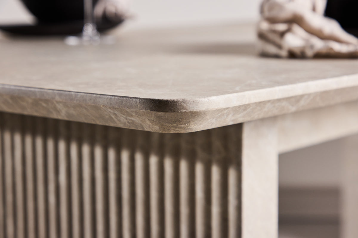 Dining table Velento – in marble look