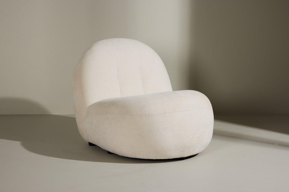Fauteuil Osram - Design minimaliste en Blanc