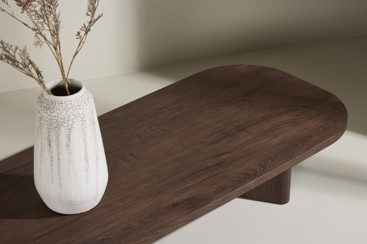 Table basse Grondel - en aspect bois