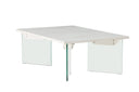 Couchtisch Valerio - elegant mat Glasbeen