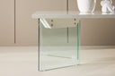 Couchtisch Valerio - elegant mat Glasbeen
