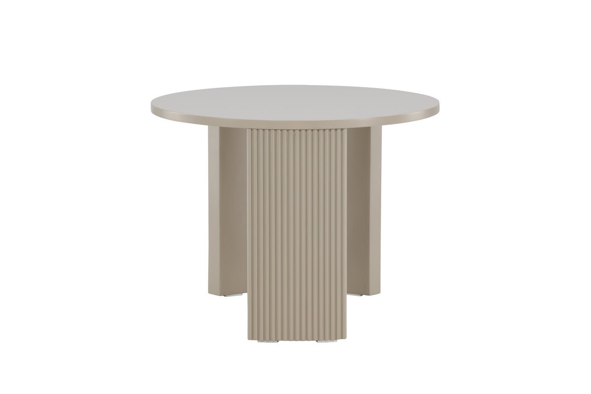 Couchtisch Rouven - mit geriffeltem Korpus