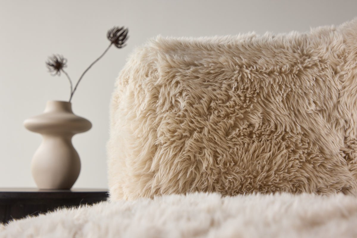 Armchair Fiby - With polyester cover in cream white