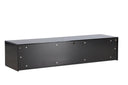 Designer TV-Lowboard Noirra – schwebendes Design an Schwaarz