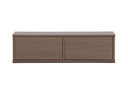 Designer TV-Ënnerstänn Taverno – Warm Holzdesign mat Späicherraum