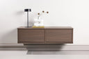 Designer TV-Ënnerstänn Taverno – Warm Holzdesign mat Späicherraum