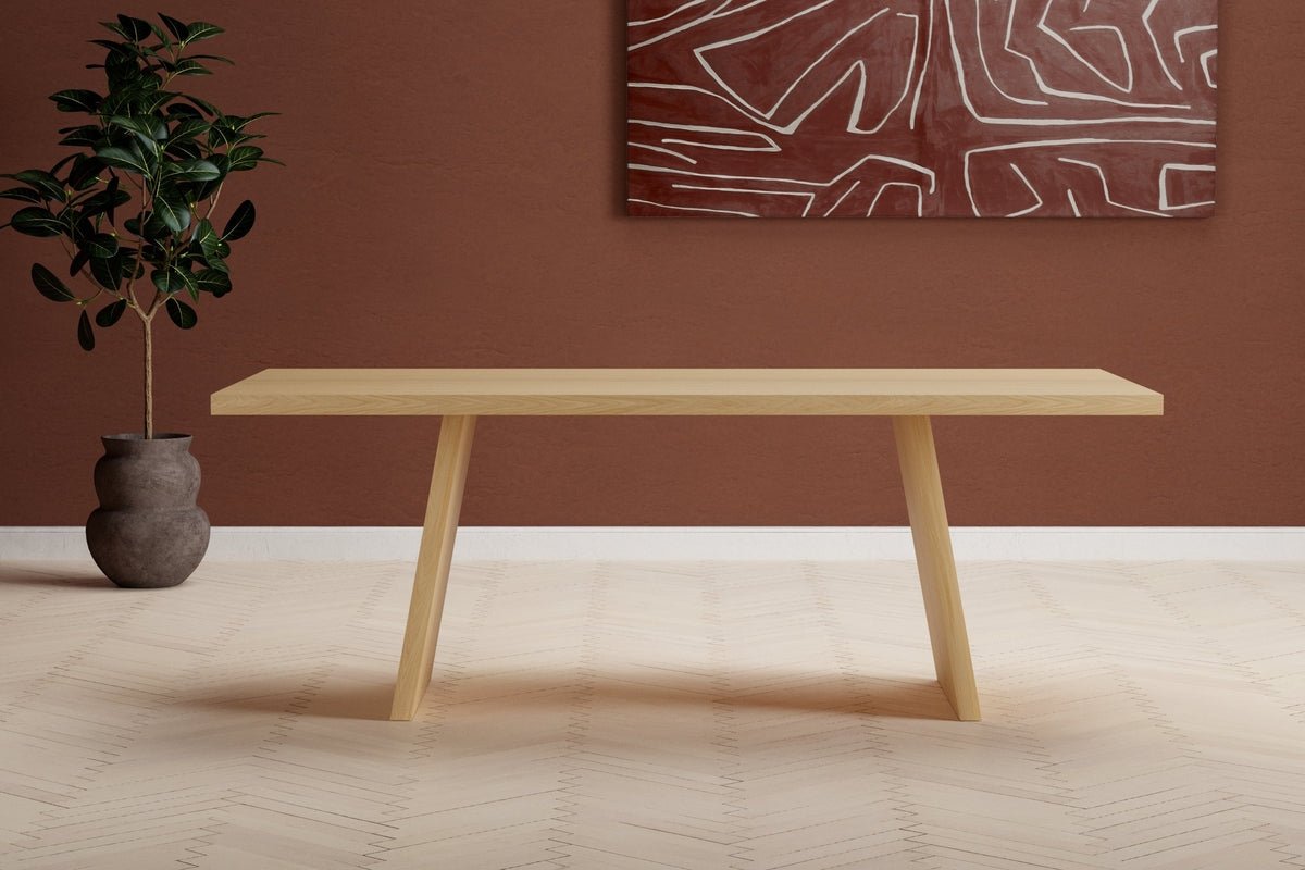 Dining table Ana - in natural look for dining room & kitchen