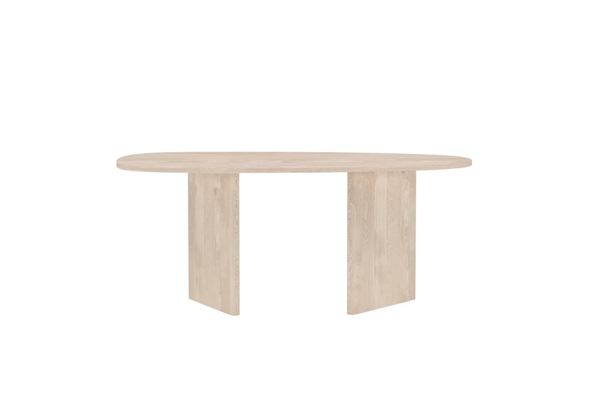 Dining table Nick - in natural wood look for 6 persons