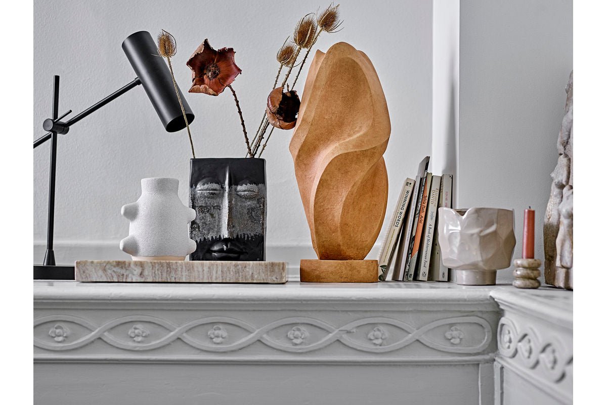 Vase « Kaelra » – Grès en Noir