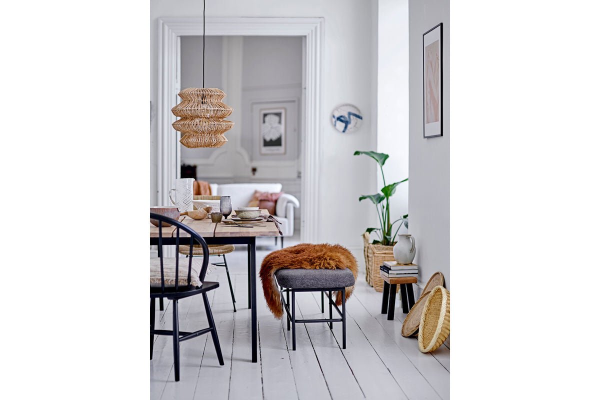 Krug Aino – Mondgeblosen Glas an Wäiss