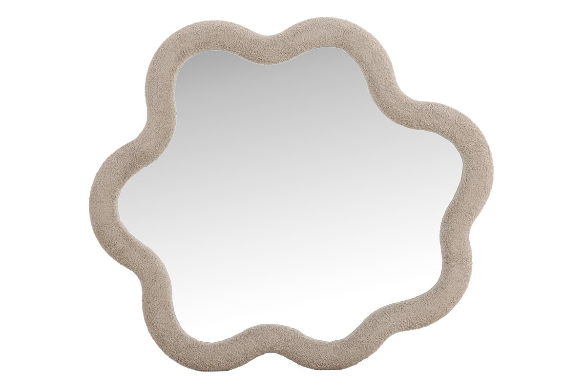 Mirror Fluffo – with Bouclé Frame