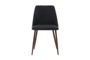 2-piece set - Chair Liora made of soft polyester velvet