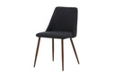 2-piece set - Chair Liora made of soft polyester velvet