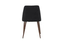 2-piece set - Chair Liora made of soft polyester velvet