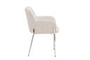 Chair Helora in Beige made of polyester-linen