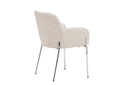 Chair Helora in Beige made of polyester-linen