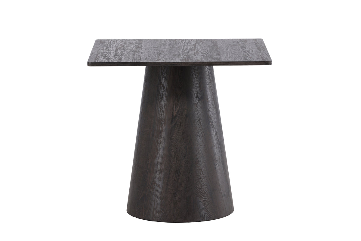 Dining table Moreno – Square table 80x80 cm in Mocca