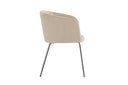 Chaise Natura - En velours polyester confortable