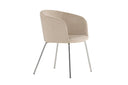 Chaise Natura - En velours polyester confortable
