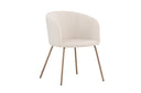Chaise Natura - En velours polyester confortable
