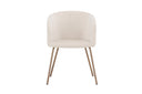 Chaise Natura - En velours polyester confortable