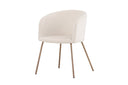 Chaise Natura - En velours polyester confortable