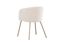 Chaise Natura - En velours polyester confortable