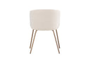 Chaise Natura - En velours polyester confortable