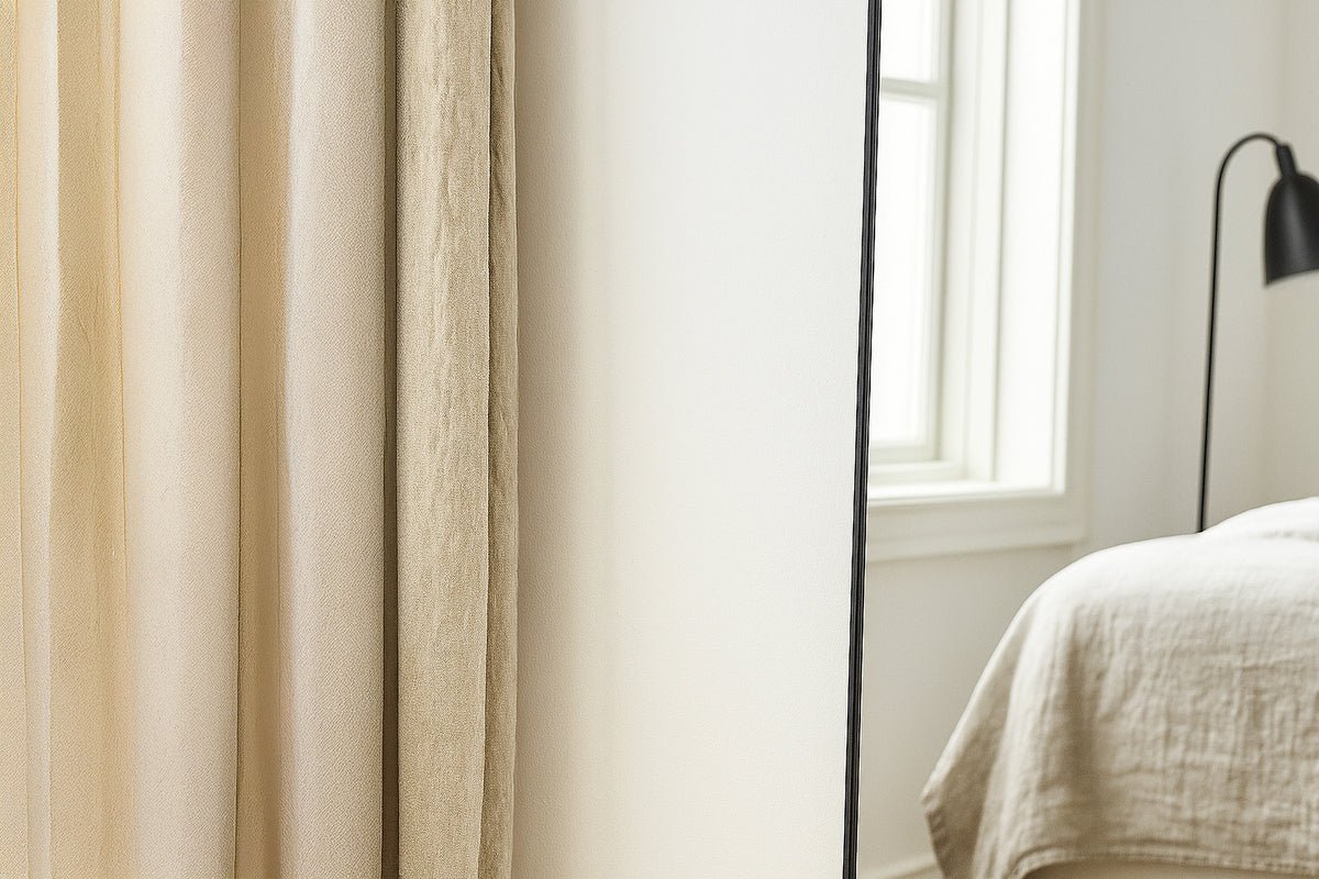 Mirror Melton – with slim black aluminum frame