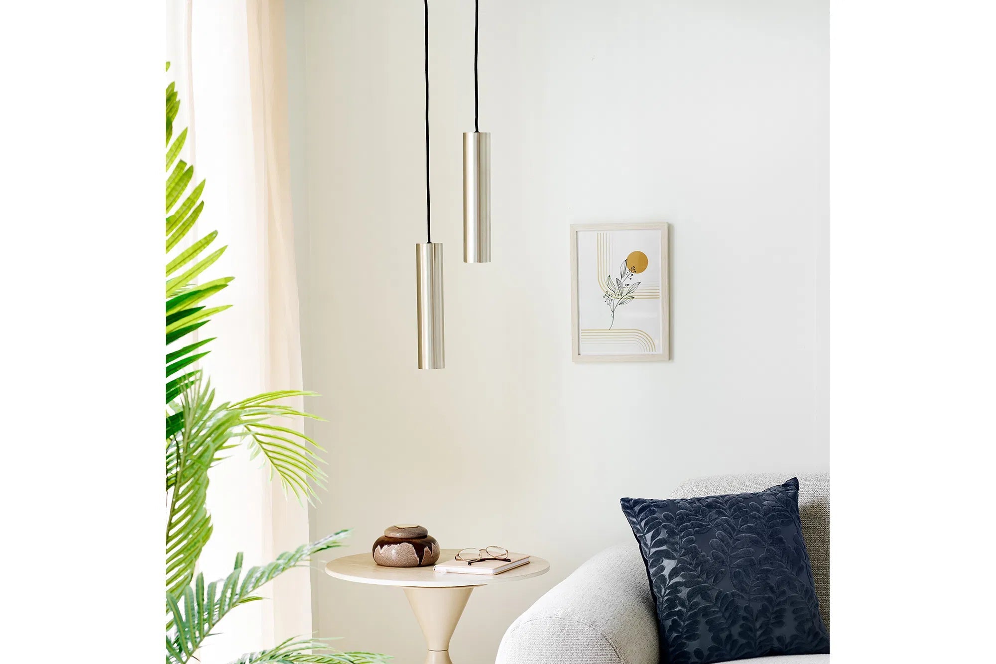 Hängelamp Ardovina – aus Metall gemaach