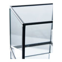 Kerzenhalter Ferro Glas – Metall & Glas in Schwarz