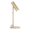 Tischlampe Lazaro – Metall-Akzent in Schwarz oder Gold