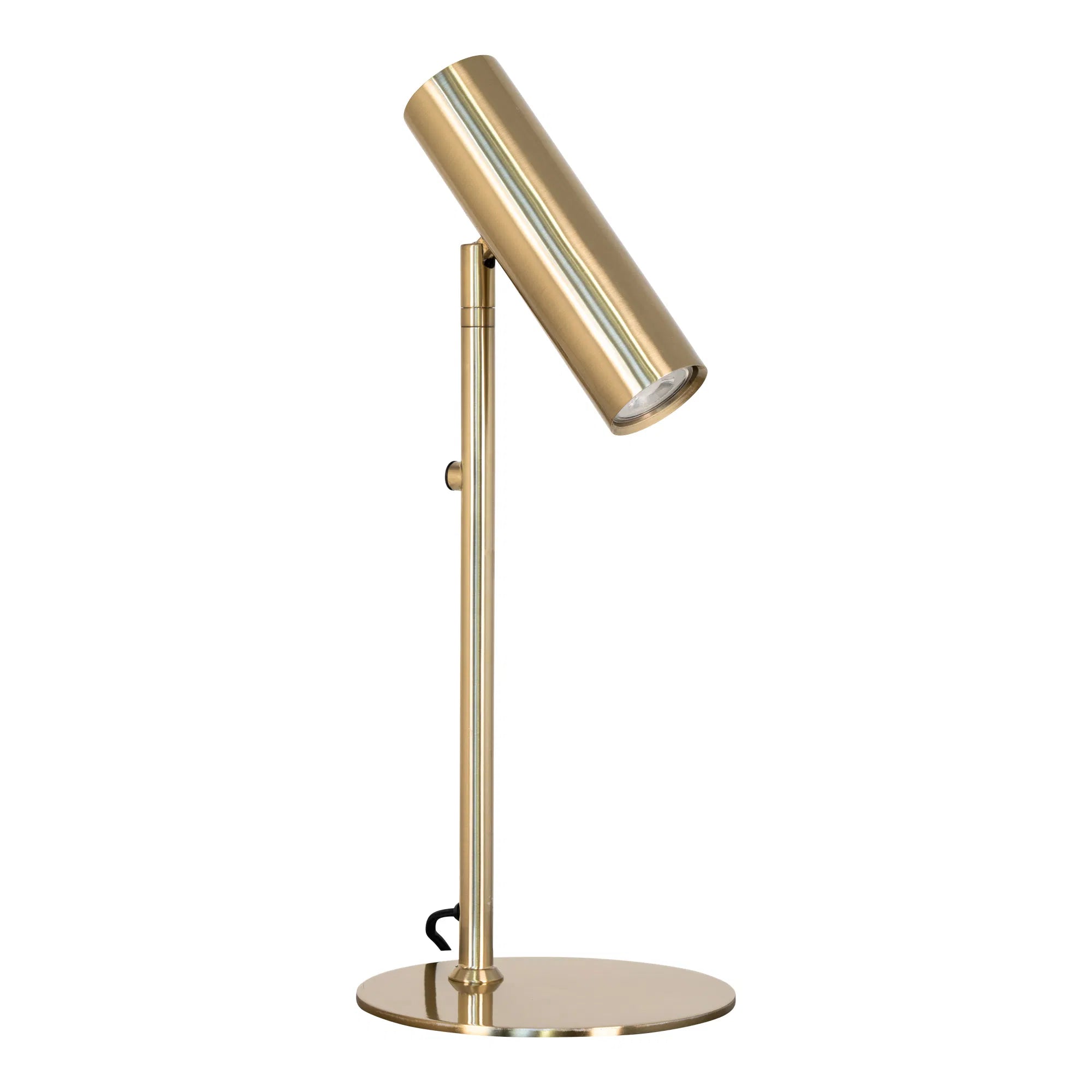 Dëschlampe „Lazaro“ – Metall-Akzent an schwaarz oder Gold
