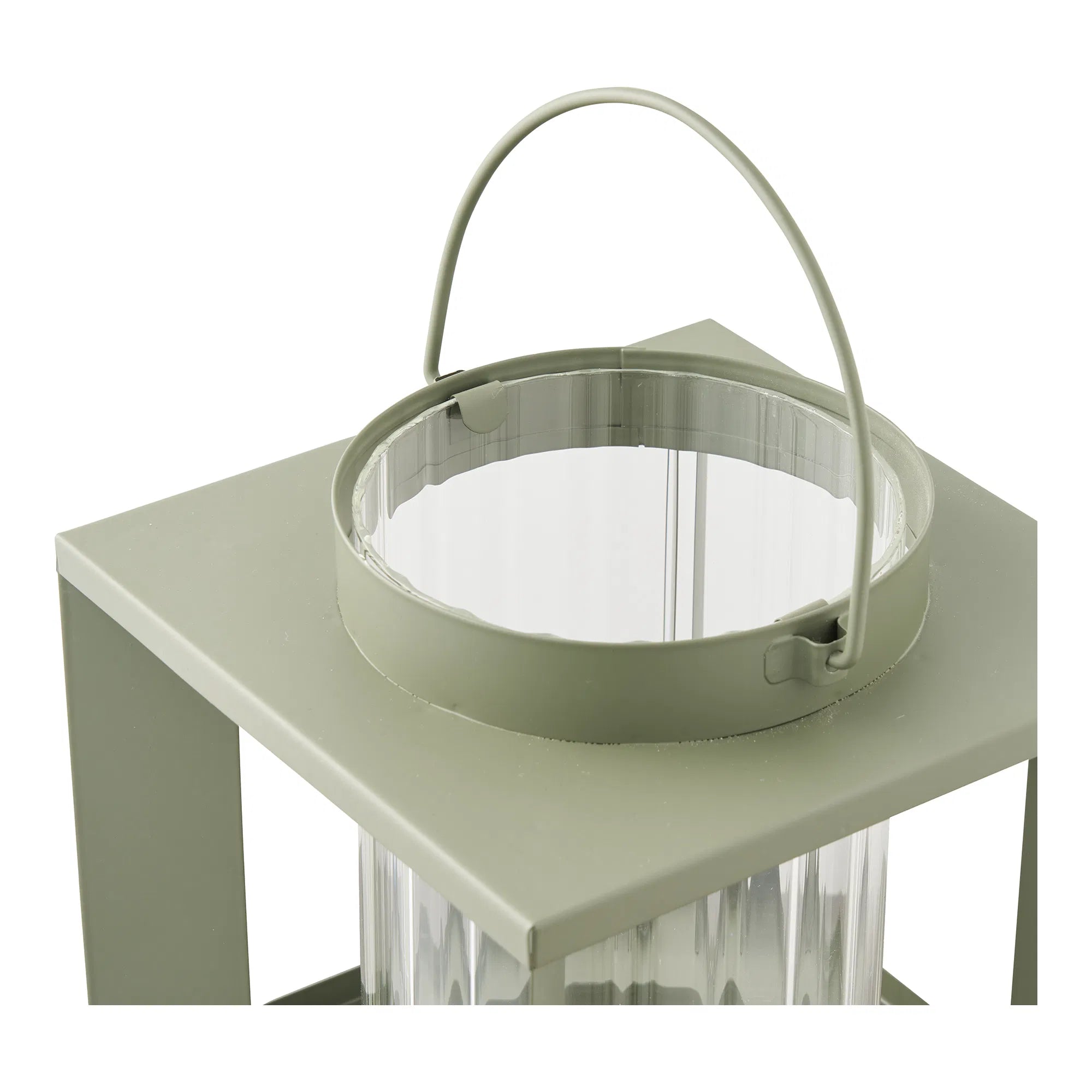 Lanterne à bougie Eirnova – fabriquée en Métal et en verre